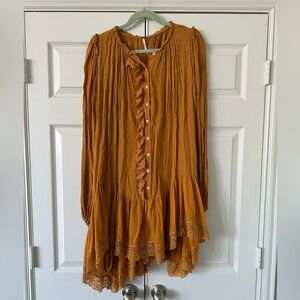 Free People Jeanette Tunic Top Mini Dress
